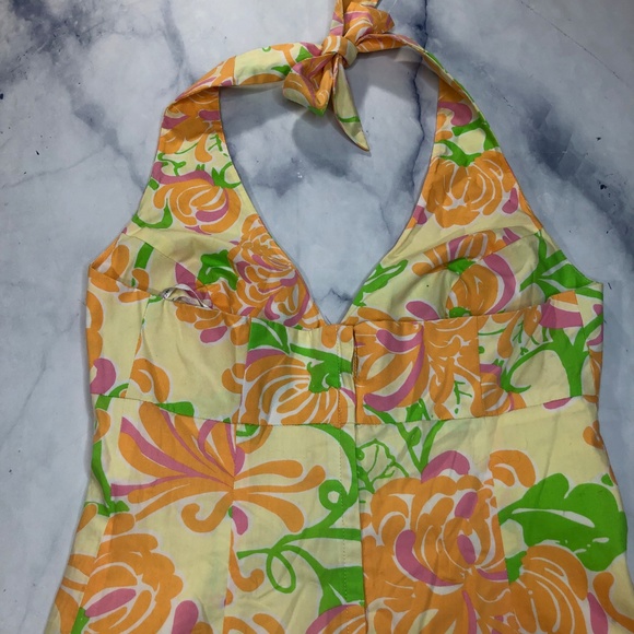 Lilly Pulitzer What A Wonderful World Halter Dress - Picture 5 of 8